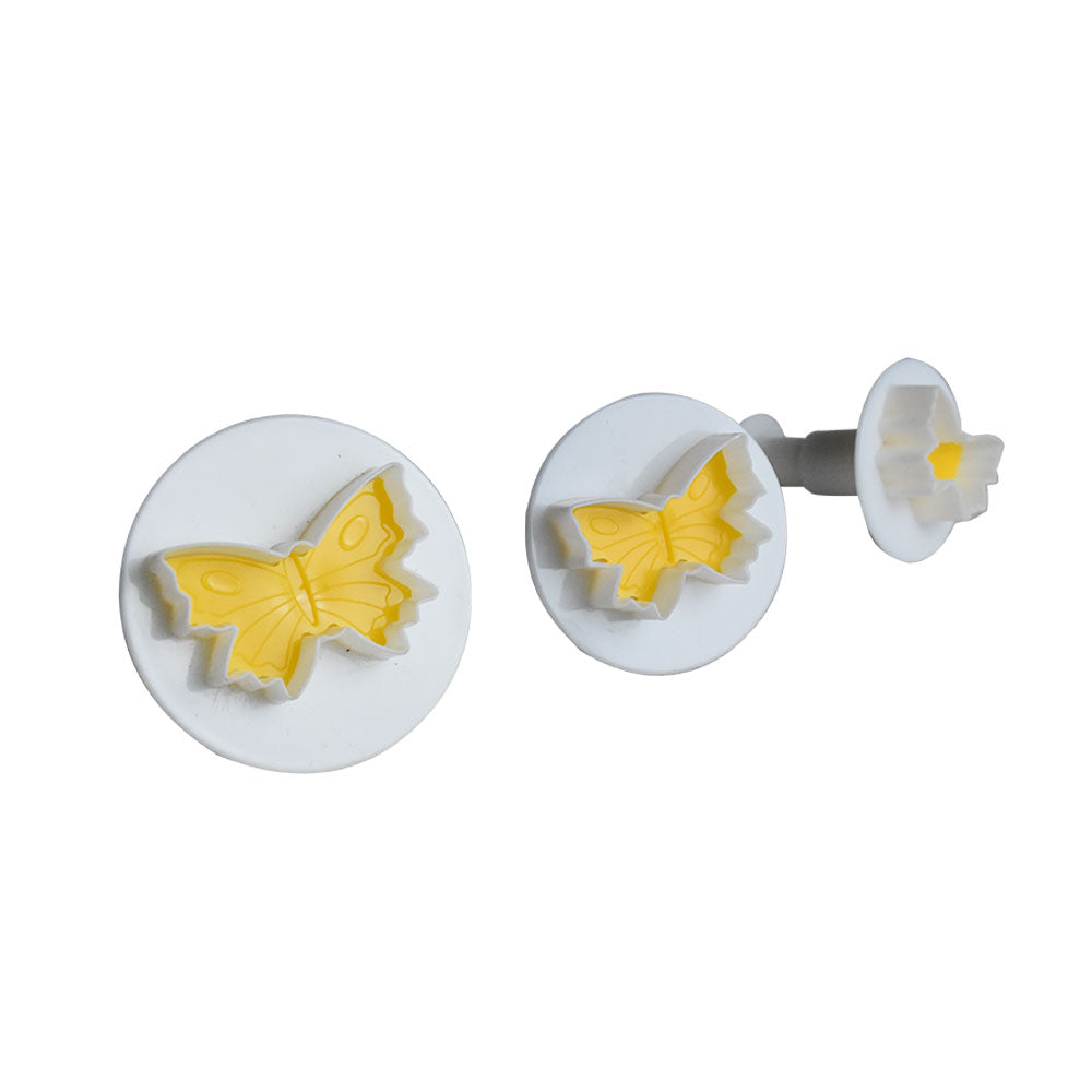 Butterfly Fondant & Cookie Plunger Cutter 3Pcs Set Small