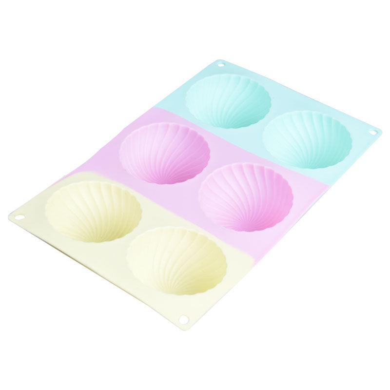 Hemisphere Swirl Dome Mousse Dessert Silicone Mold 6 Cavity