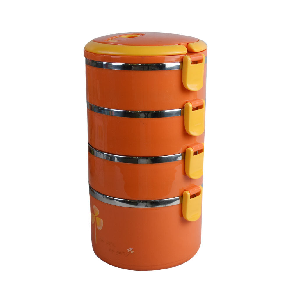 Stainless Steel Lunch Box 4 Layers