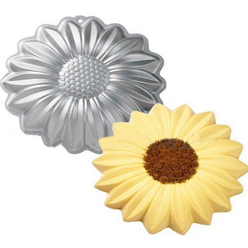 Daisy Sunflower Aluminum Cake Baking Mold