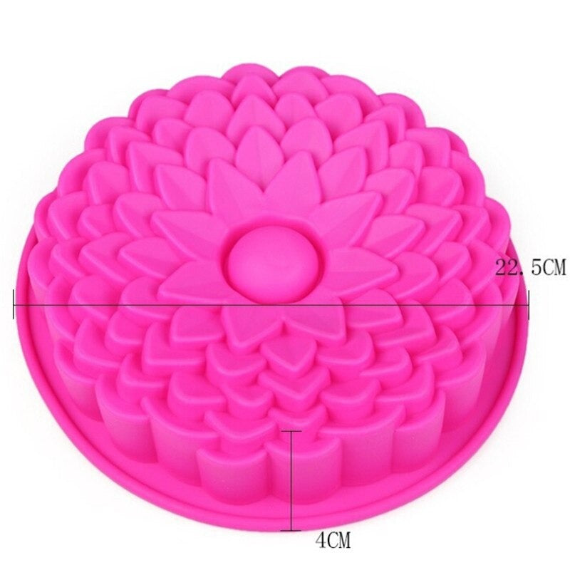 Daisy Sunflower Silicone Baking Mold