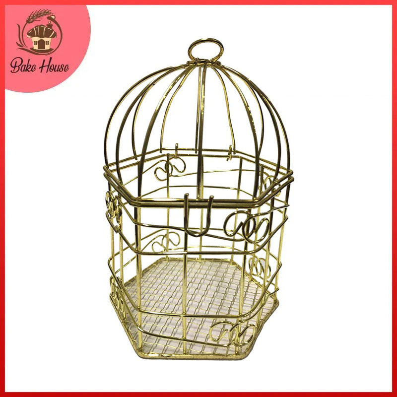 Decorating Cage Golden Medium (Design 1)