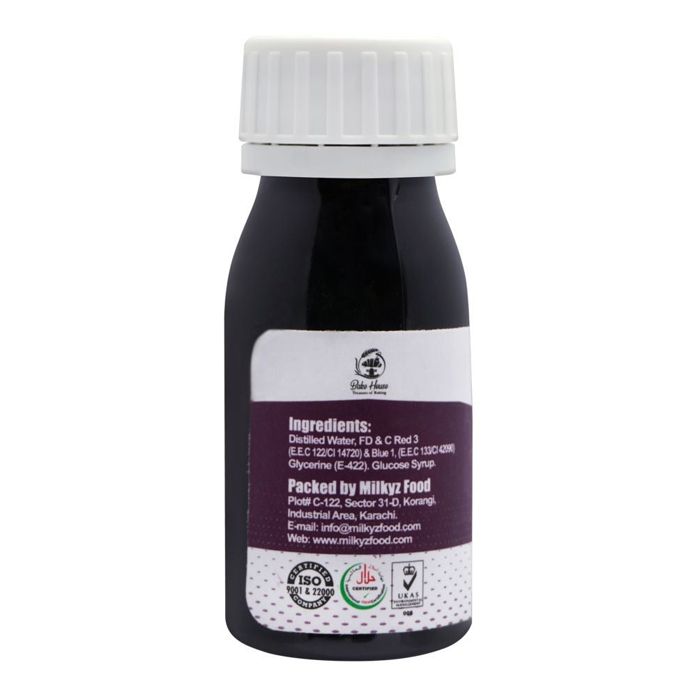 Milkyz Food Liquid Food Color Deep Purple 35ML Bottle