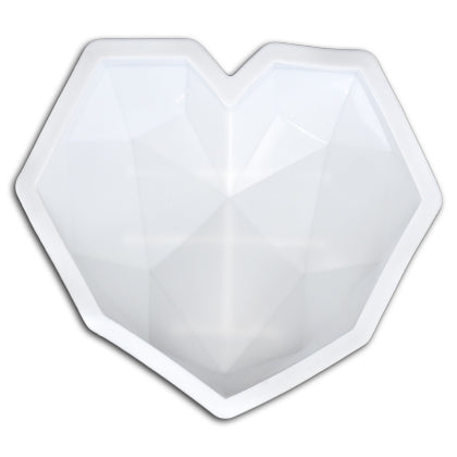 Diamond Heart Silicone Pinata And Baking Mold