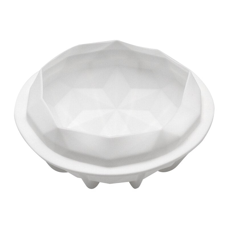 Diamond Round Pinata Silicone Baking Mold