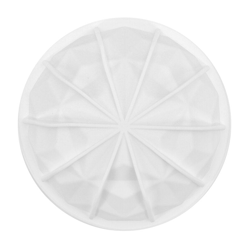 Diamond Round Pinata Silicone Baking Mold