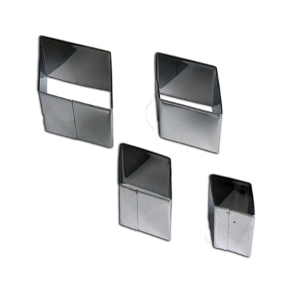Diamond Shape Cookie Cutter Stainless Steel 4Pcs Set