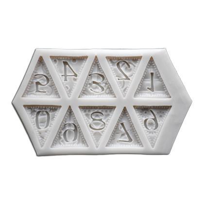 Digital Flags Silicone Fondant & Chocolate Mold