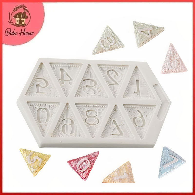 Digital Flags Silicone Fondant & Chocolate Mold