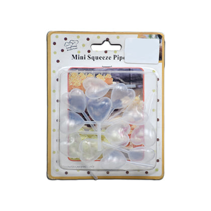 Disposable Heart Squeeze Dropper Pipette 10Pcs Set