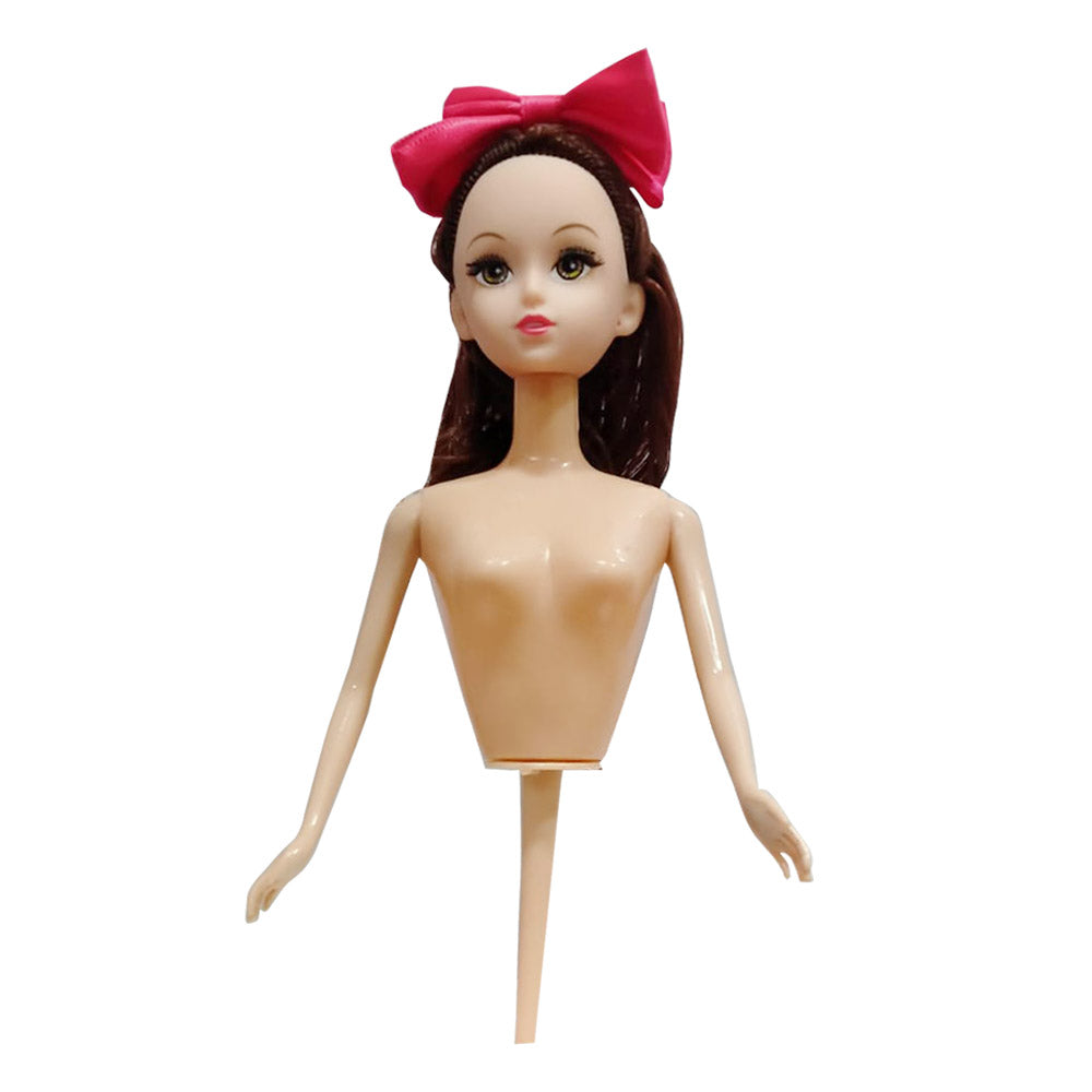 Doll Cake Topper Plastic