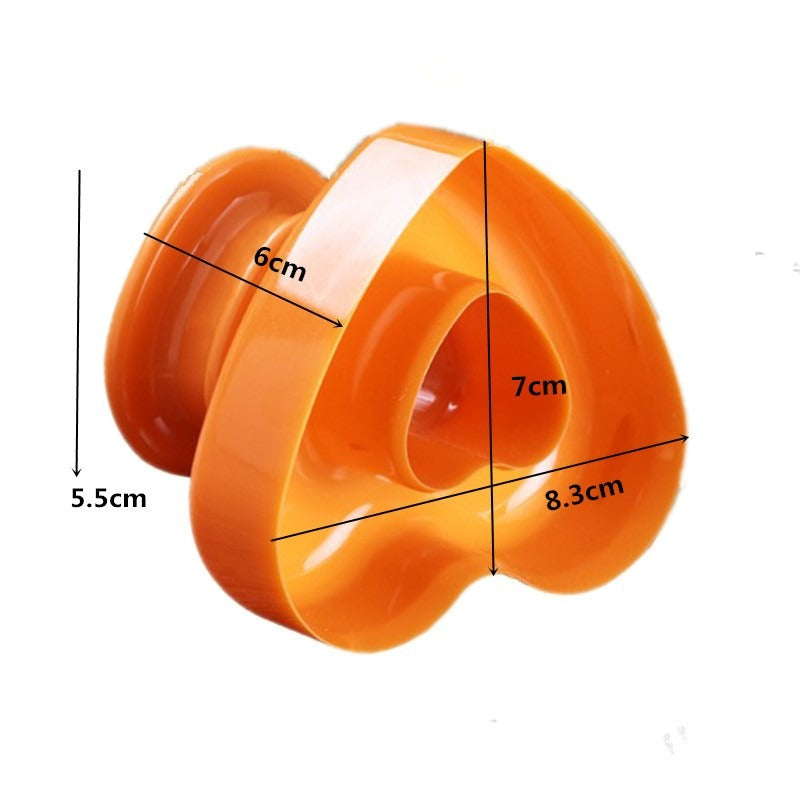 Donut Cutter Heart Shape Plastic