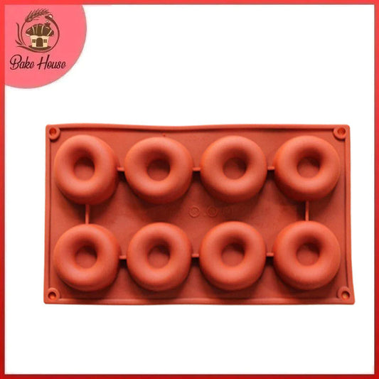 Donut Shape Silicone Mold (8 Cavity)