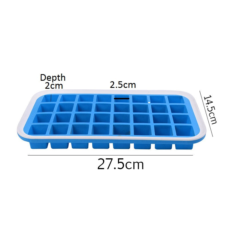 Dotted Ice Cubes Silicone Tray 32 Cavity