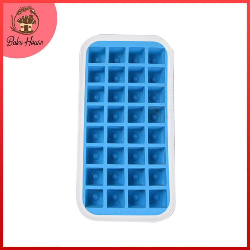 Dotted Ice Cubes Silicone Tray 32 Cavity