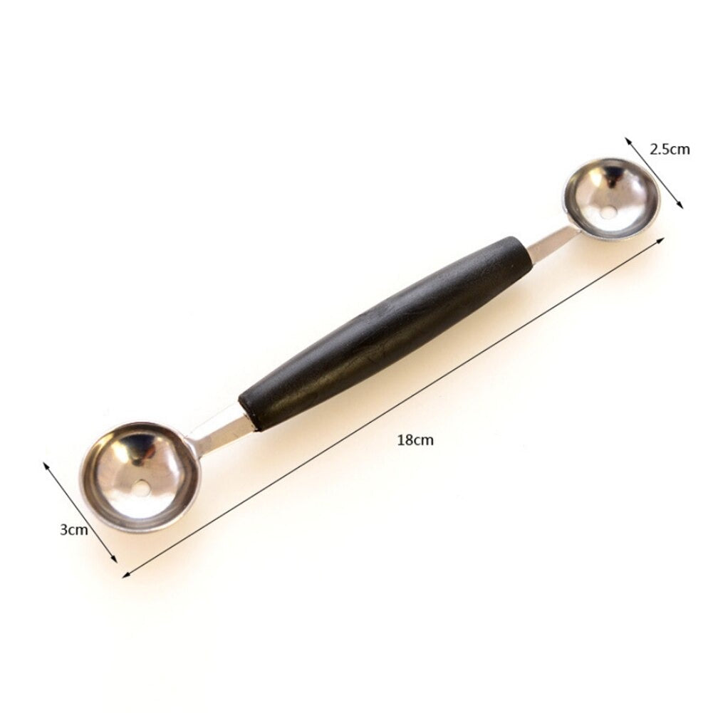 Double Headed Stainless Steel Fruit Baller Scoop Mini