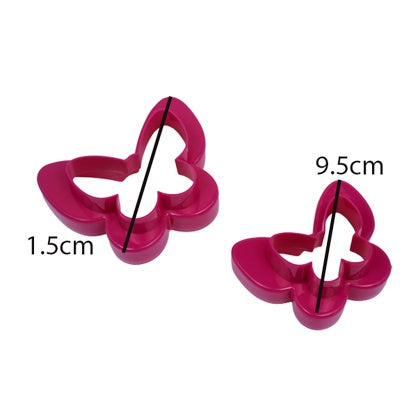 Double Sided Buterfly Cutter 2Pcs Set