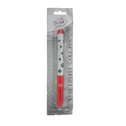 Dr. Gusto Edible Cake Pen Red