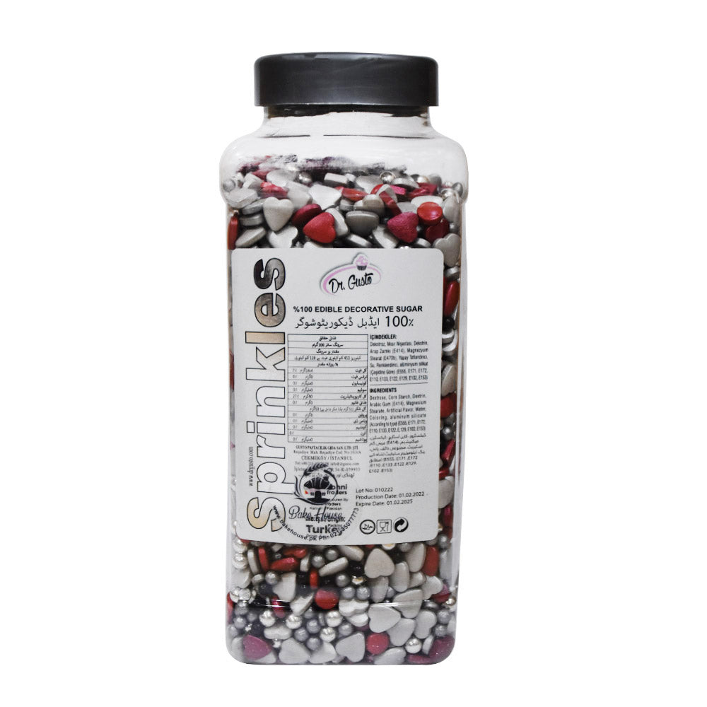 Dr. Gusto Edible Decorative Sugar Sprinkles 1000g (Design 12)