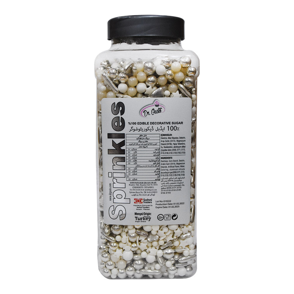 Dr. Gusto Edible Decorative Sugar Sprinkles 1000g (Design 15)