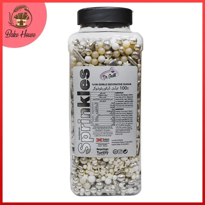 Dr. Gusto Edible Decorative Sugar Sprinkles 1000g (Design 15)