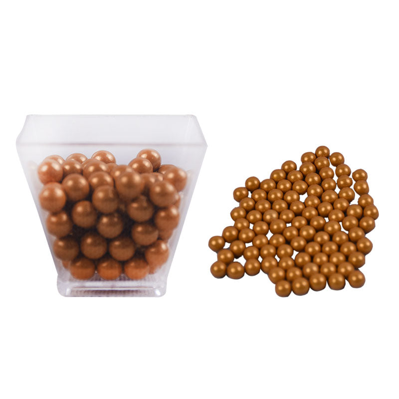Edible Cake Decorating Pearls Golden 30g Pack (Large) Shade 03