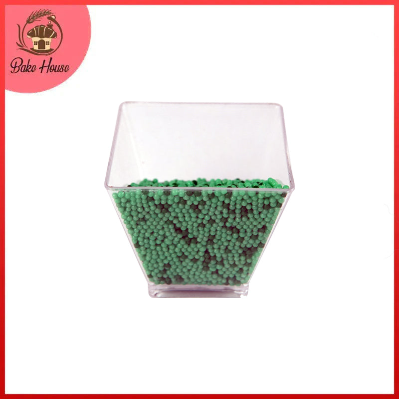 Edible Cake Decorating Pearls Green and Black 30g Pack