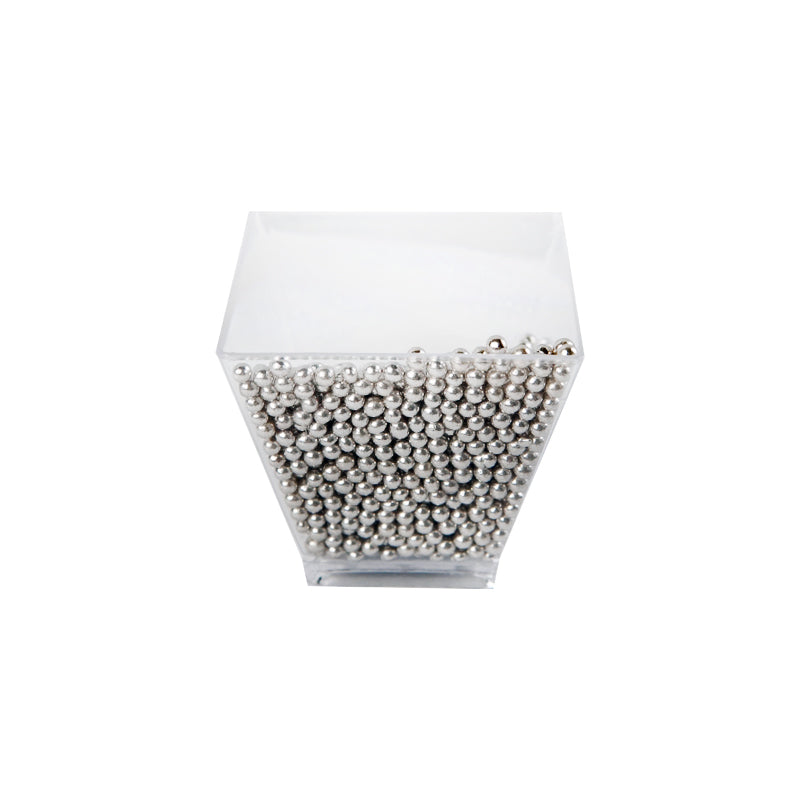Edible Cake Decorating Pearls Silver 30g Pack (Mini)