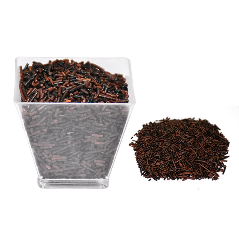 Edible Cake Decorating Vermicelli 1kg Pack (Chocolaty Brown)