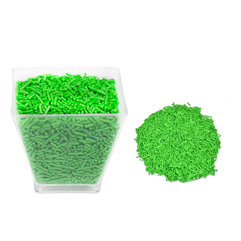 Edible Cake Decorating Vermicelli 1kg Pack (Green)