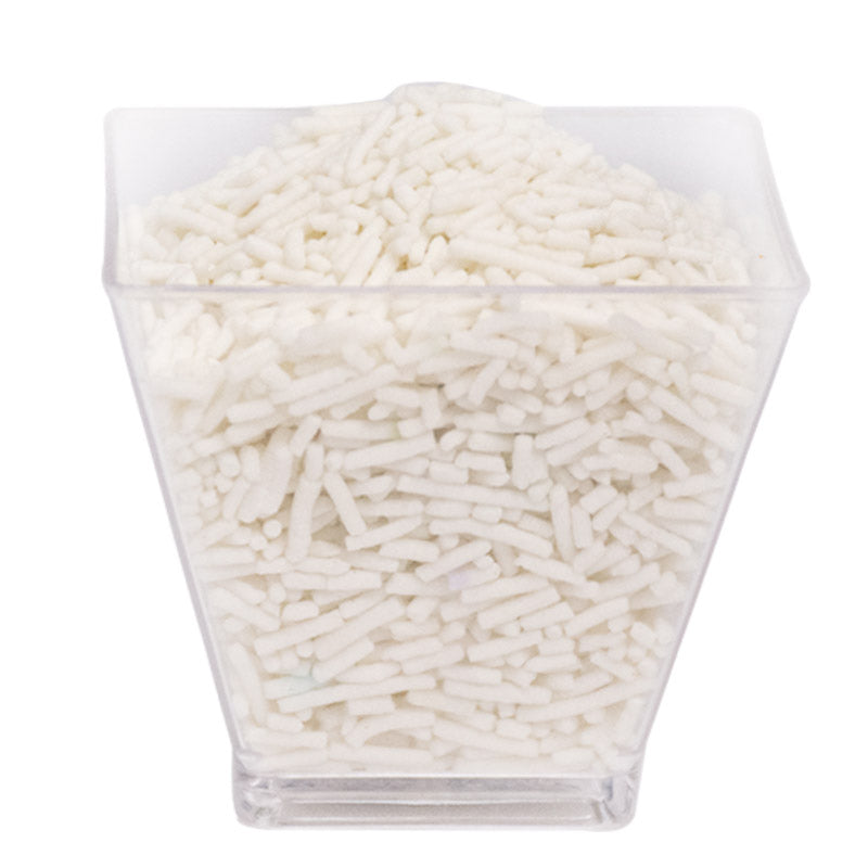 Edible Cake Decorating Vermicelli 200g Pack (White)