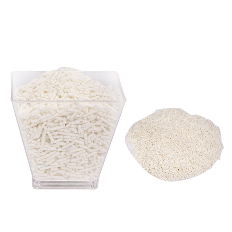 Edible Cake Decorating Vermicelli 200g Pack (White)