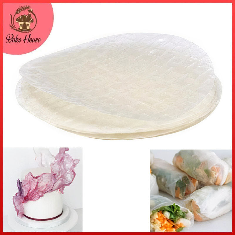 Edible Round Rice Paper 5Pcs Pack