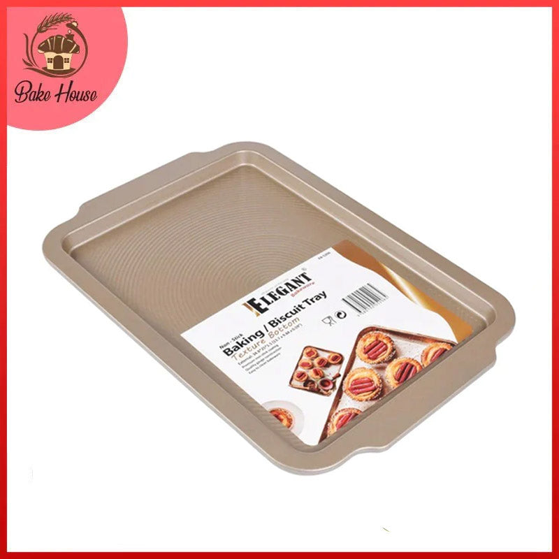 Elegant Non Stick Baking Tray Texture Bottom High Quality