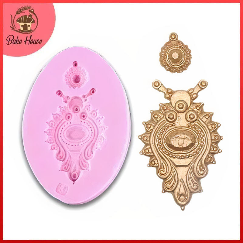 European Gems Silicone Fondant Mold 2 Cavity