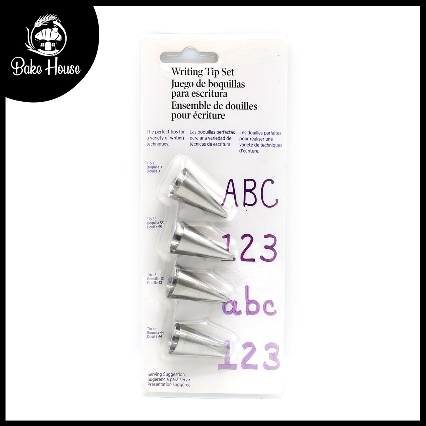 Tip (3,55,13,44) Icing Nozzle 4 Pcs Set