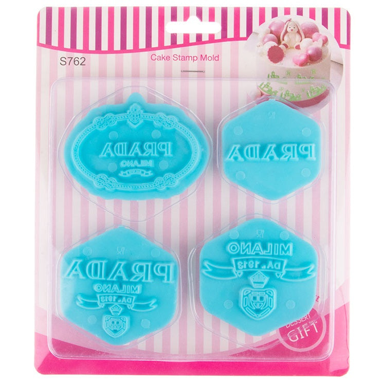 Famous Brand Logo Fondant Cake Stamp (Design 1)