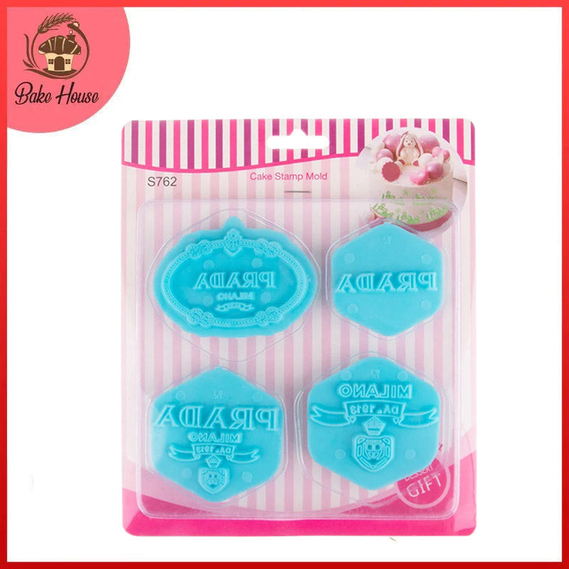 Famous Brand Logo Fondant Cake Stamp (Design 1)