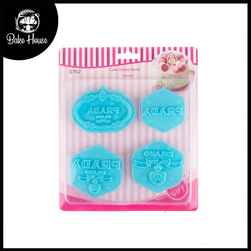 Famous Brand Logo Fondant Cake Stamp (Design 1)