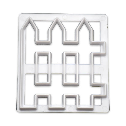 Fence Cake Fondant Cutter Plastic
