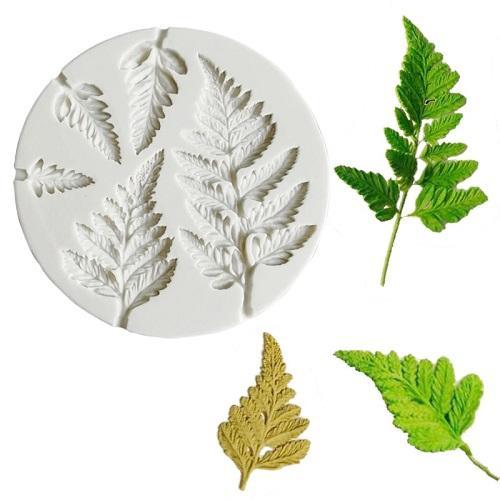 Fern Tree Silicone Fondant Mold 5 Cavity
