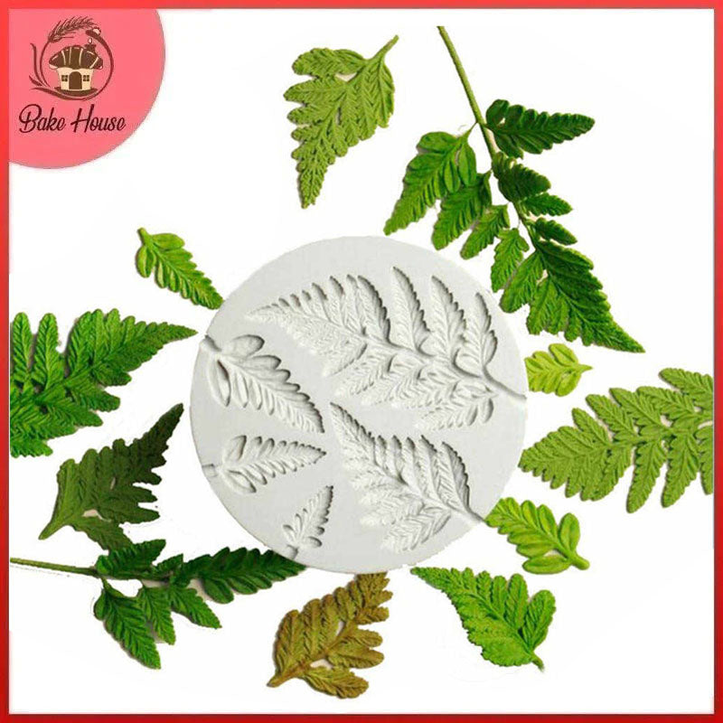 Fern Tree Silicone Fondant Mold 5 Cavity