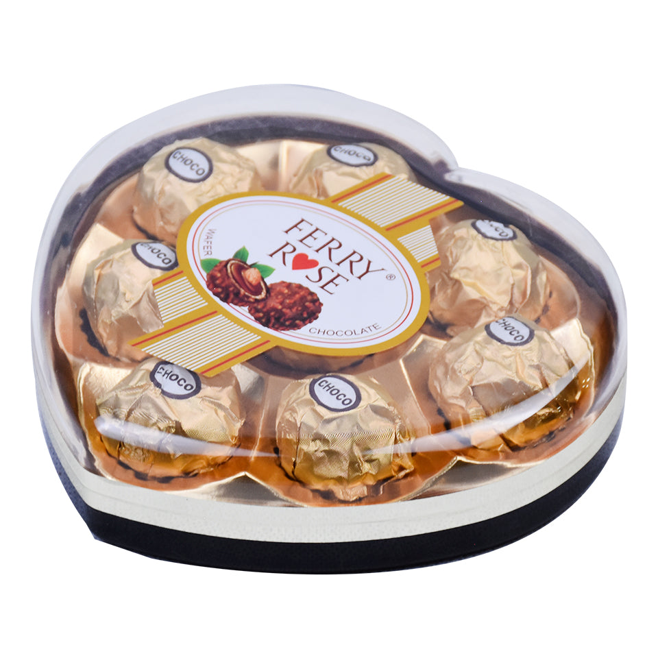 Ferry Rose Wafer Chocolate Balls 8Pcs Box