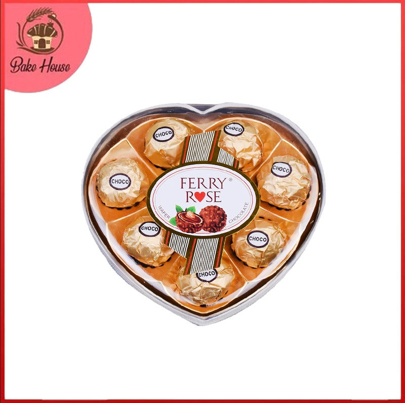 Ferry Rose Wafer Chocolate Balls 8Pcs Box