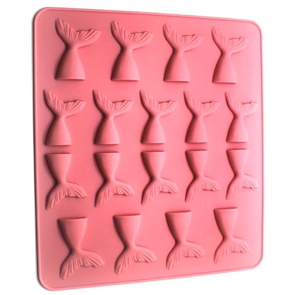 Fish Tail Silicone Fondant Mold 18 Cavity