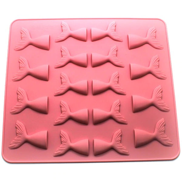 Fish Tail Silicone Fondant Mold 18 Cavity