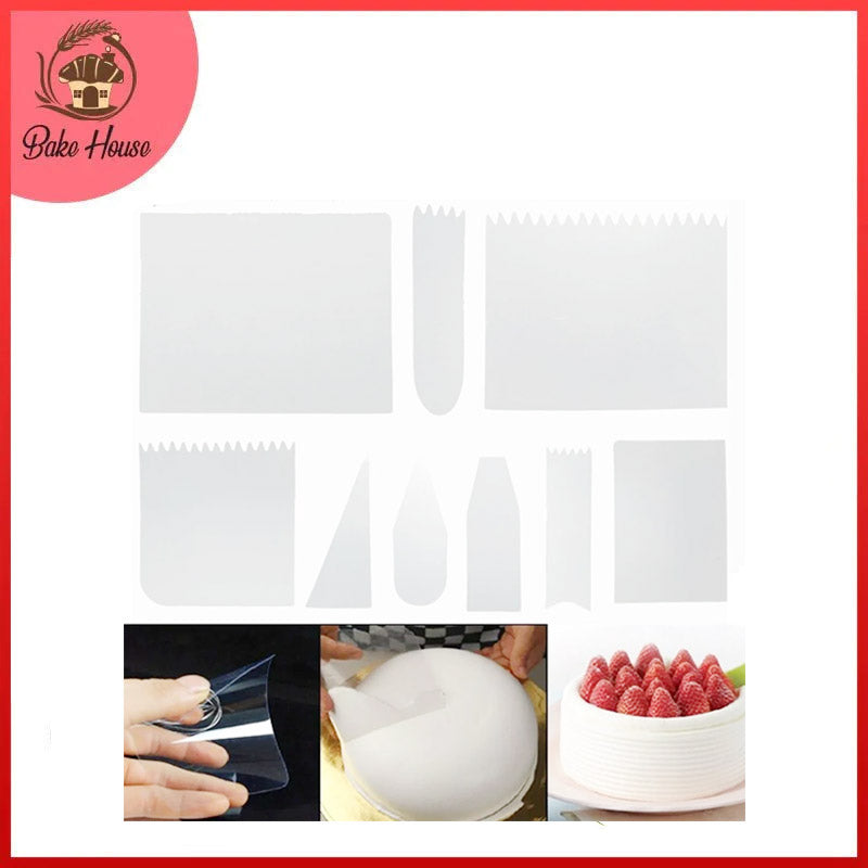 Flexible Smoother 9Pcs Set Plastic