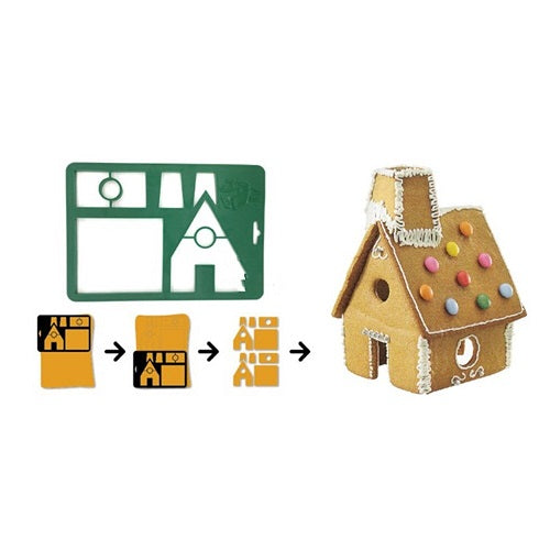 Fliya House Gingerbread Cutter Plastic