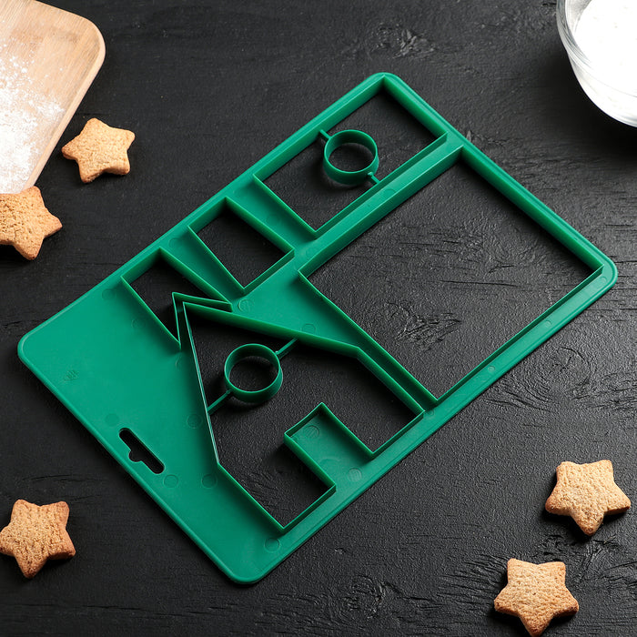 Fliya House Gingerbread Cutter Plastic