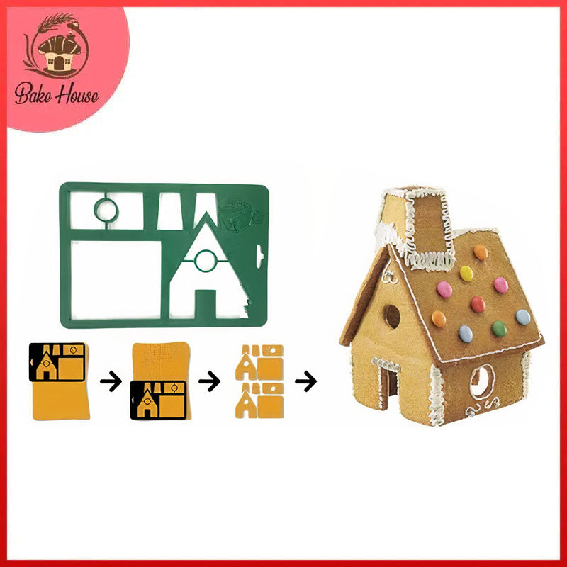 Fliya House Gingerbread Cutter Plastic